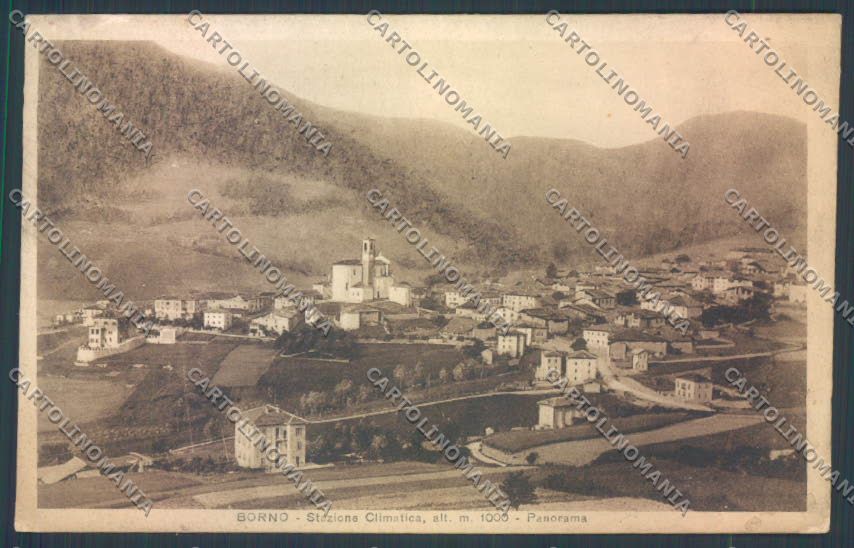 Brescia Borno cartolina LQ6027 – fronte