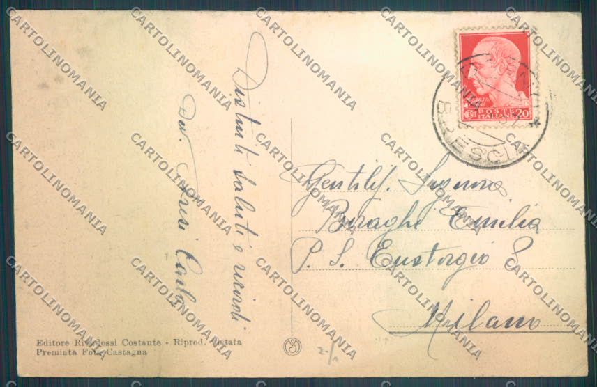 Brescia Borno cartolina LQ6027 – retro