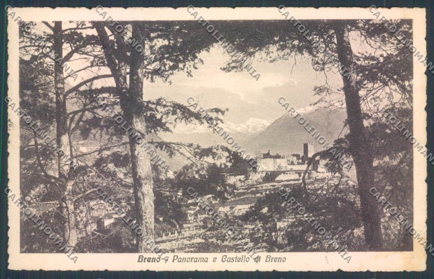 Brescia Breno cartolina LQ6034 – fronte
