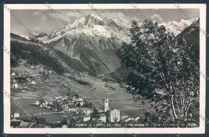 Brescia Ponte di Legno Foto cartolina LQ6119 – fronte