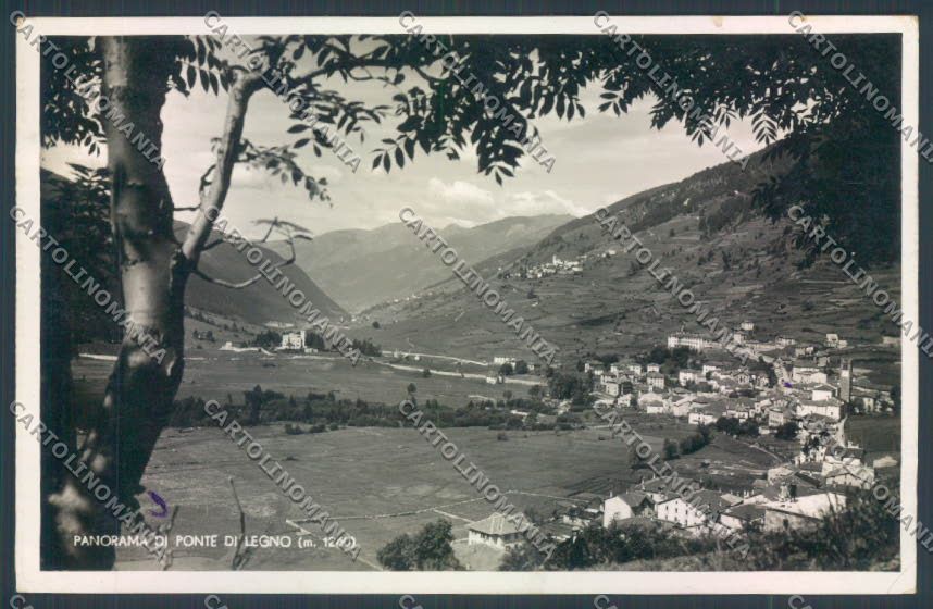 Brescia Ponte di Legno Foto cartolina LQ6120 – fronte