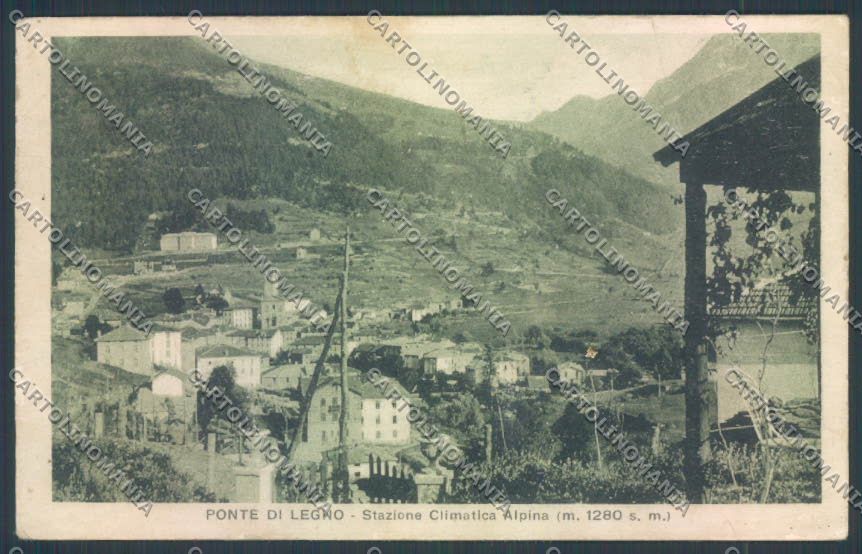 Brescia Ponte di Legno cartolina LQ6123 – fronte