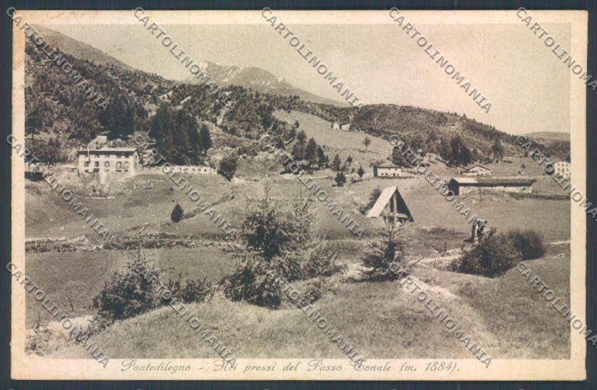 Brescia Ponte di Legno cartolina LQ6144 – fronte