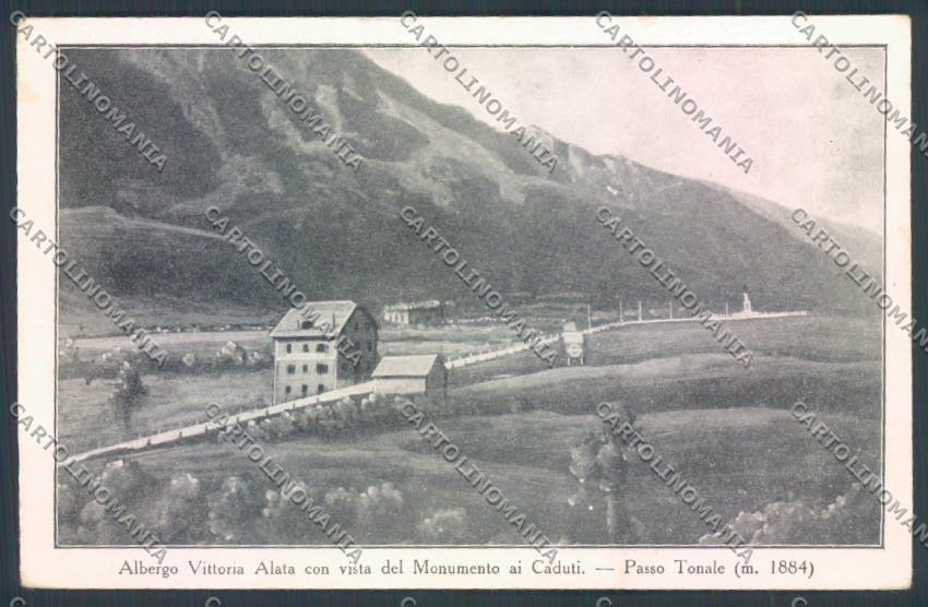 Brescia Passo del Tonale cartolina LQ6167 – fronte