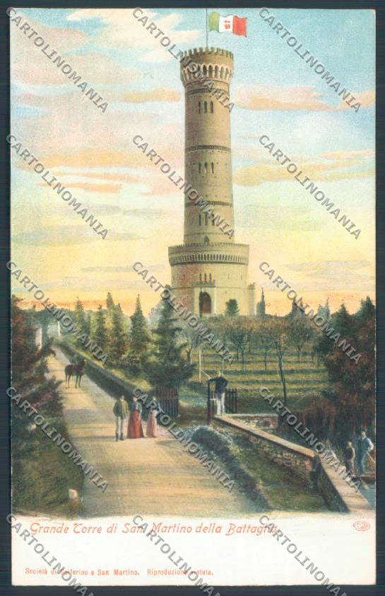 Brescia Desenzano San Martino della Battaglia cartolina LQ6192 – fronte