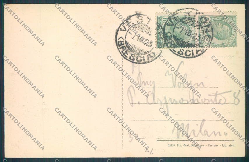 Brescia Vestone cartolina LQ6222 – retro