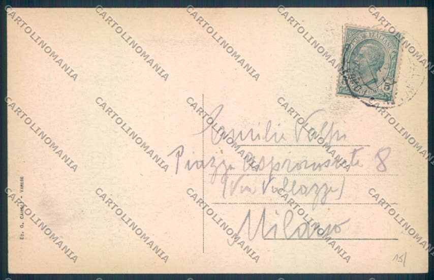 Varese Sacro Monte cartolina LQ6234 – retro