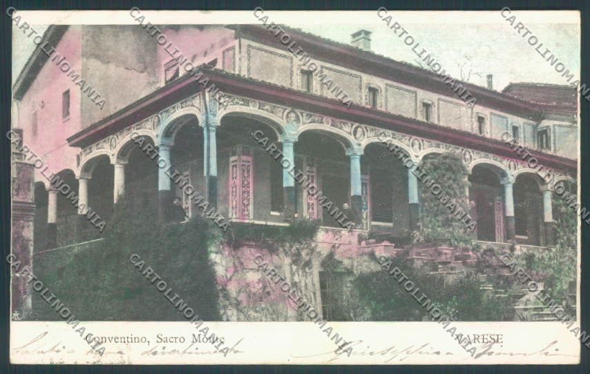 Varese Sacro Monte STRAPPINO cartolina LQ6235 – fronte