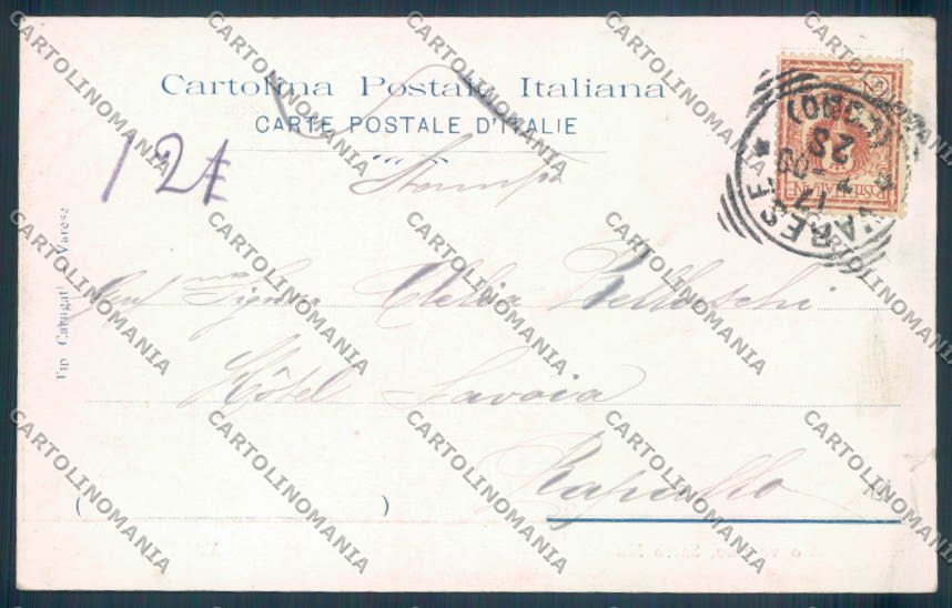 Varese Sacro Monte STRAPPINO cartolina LQ6235 – retro