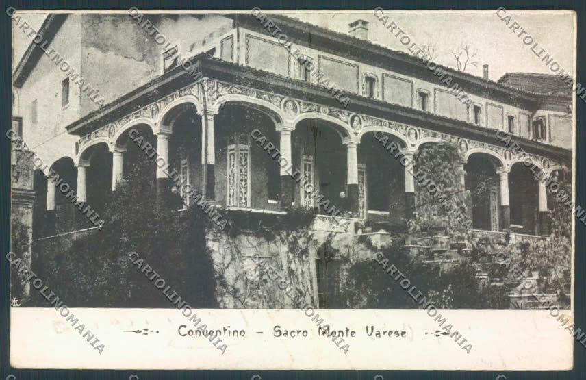 Varese Sacro Monte PIEGA cartolina LQ6236 – fronte