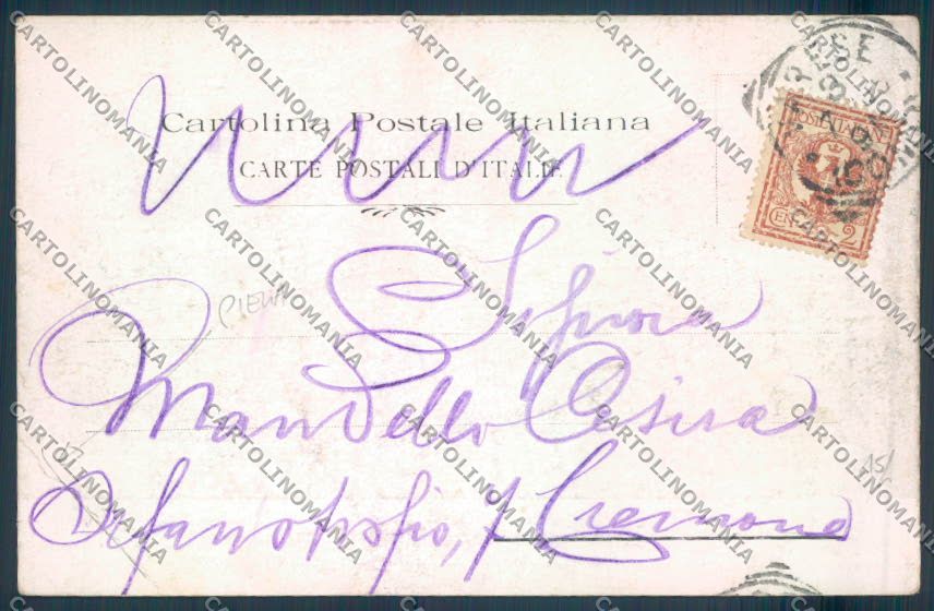 Varese Sacro Monte PIEGA cartolina LQ6236 – retro