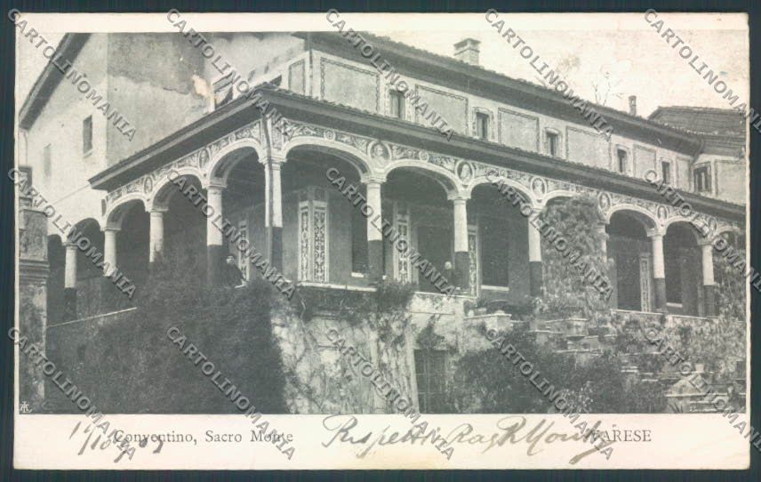 Varese Sacro Monte cartolina LQ6237 – fronte