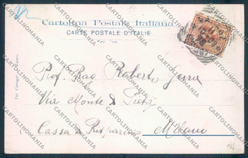 Varese Sacro Monte cartolina LQ6237 – retro