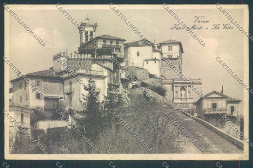 Varese Sacro Monte cartolina LQ6241 – fronte