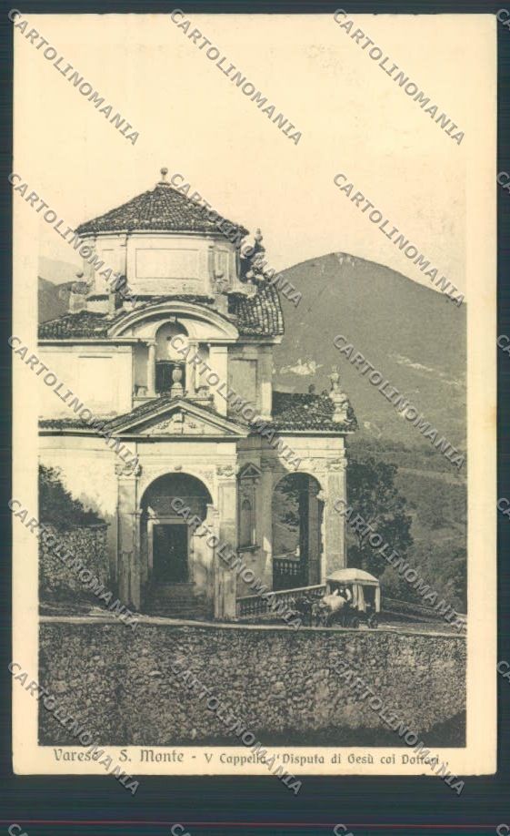 Varese Sacro Monte cartolina LQ6247 – fronte