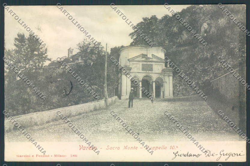 Varese Sacro Monte cartolina LQ6249 – fronte
