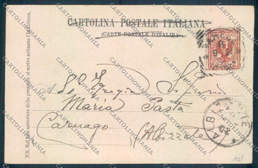 Varese Sacro Monte cartolina LQ6251 – retro