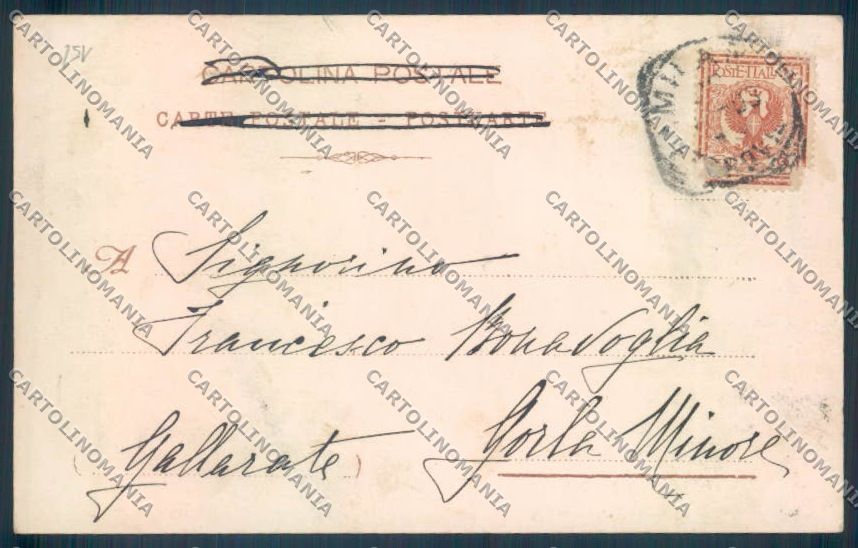 Varese Sacro Monte cartolina LQ6252 – retro