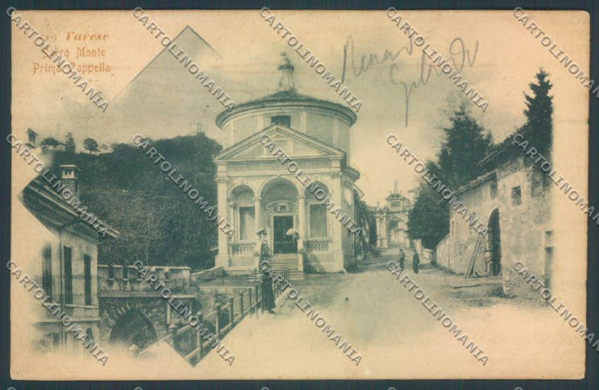 Varese Sacro Monte cartolina LQ6253 – fronte
