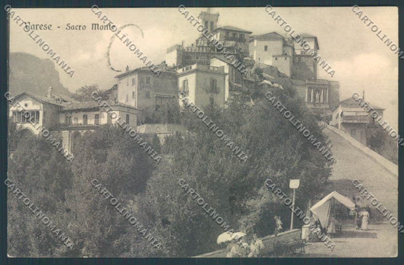 Varese Sacro Monte cartolina LQ6257 – fronte