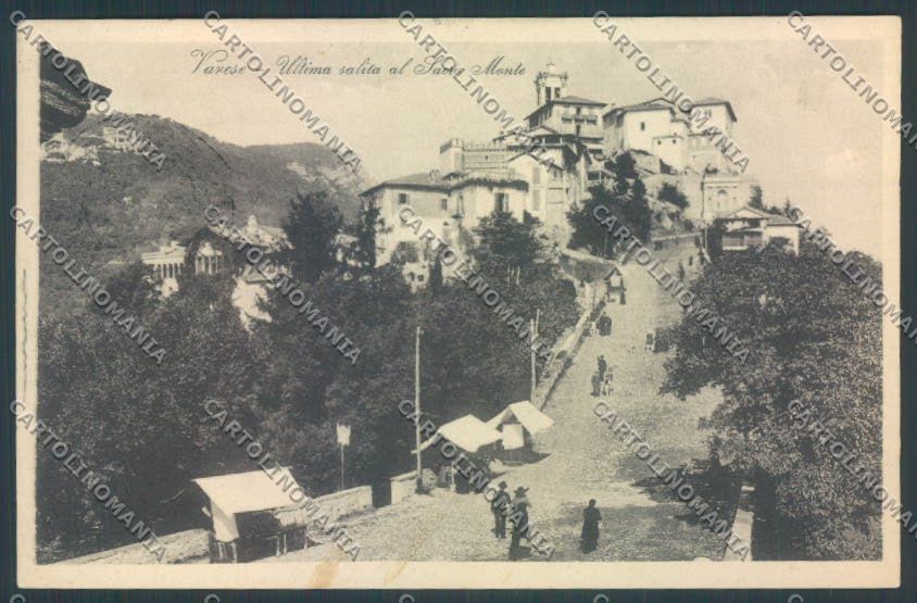 Varese Sacro Monte cartolina LQ6260 – fronte
