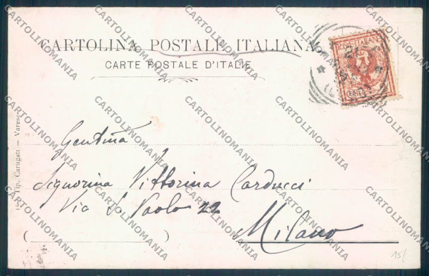 Varese Sacro Monte cartolina LQ6264 – retro