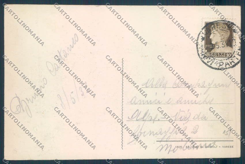 Varese Sacro Monte cartolina LQ6270 – retro