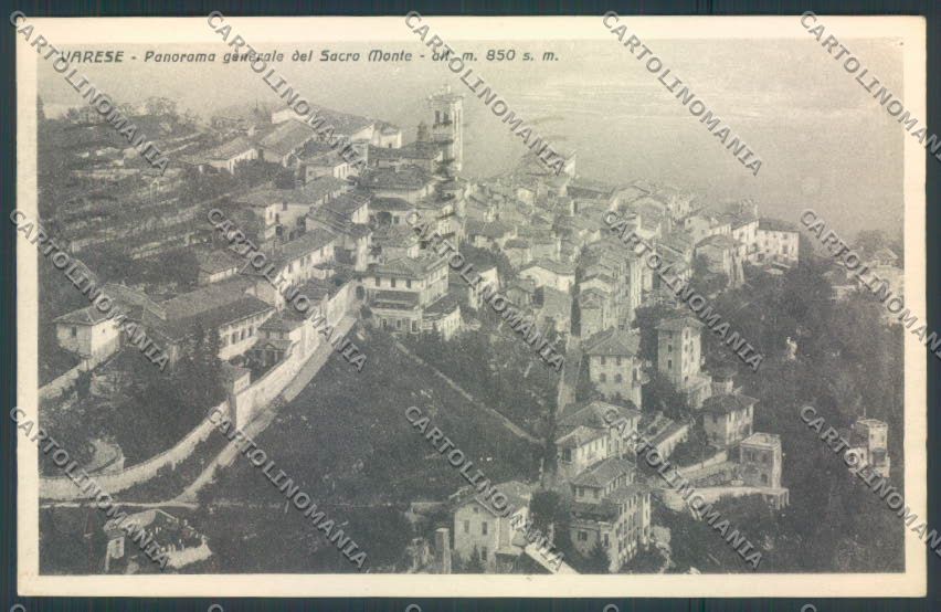 Varese Sacro Monte cartolina LQ6275 – fronte