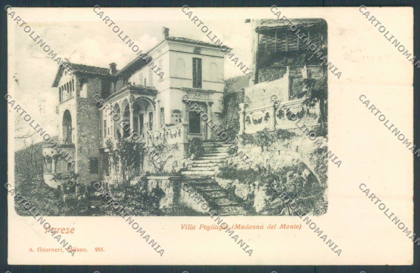Varese Sacro Monte cartolina LQ6276 – fronte