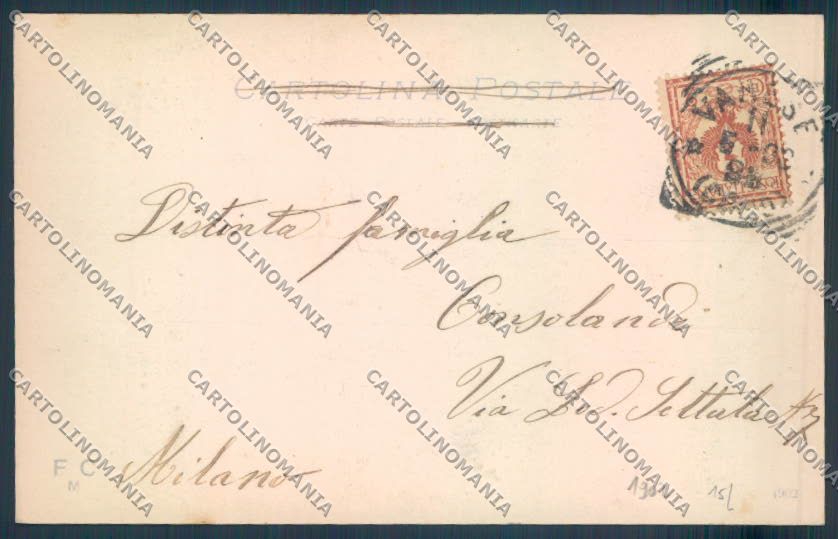 Varese Sacro Monte cartolina LQ6279 – retro
