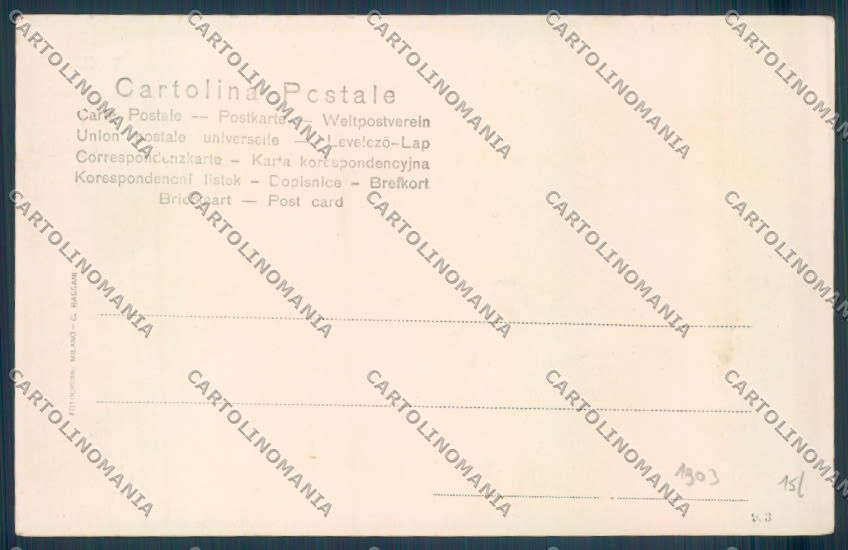 Varese Sacro Monte cartolina LQ6280 – retro