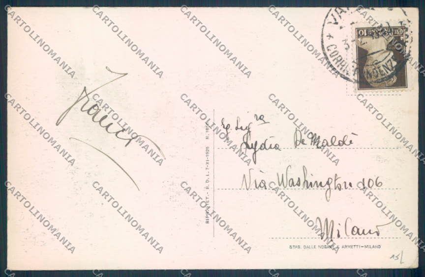 Varese Sacro Monte cartolina LQ6286 – retro