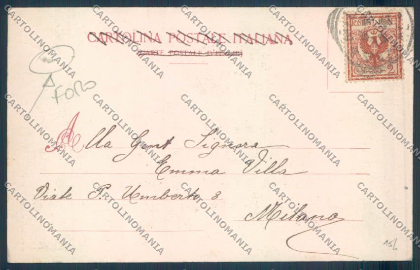 Varese Sacro Monte FORO cartolina LQ6288 – retro