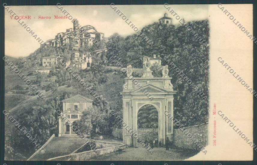 Varese Sacro Monte cartolina LQ6289 – fronte