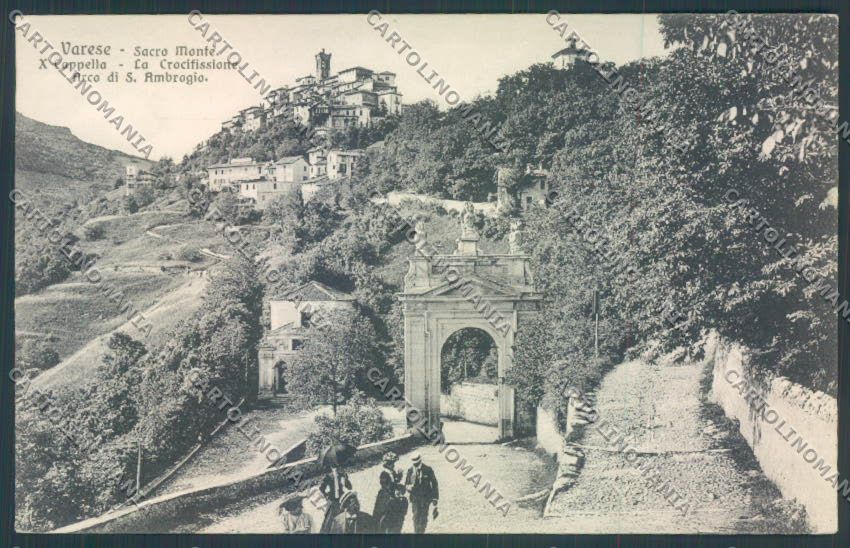 Varese Sacro Monte cartolina LQ6290 – fronte