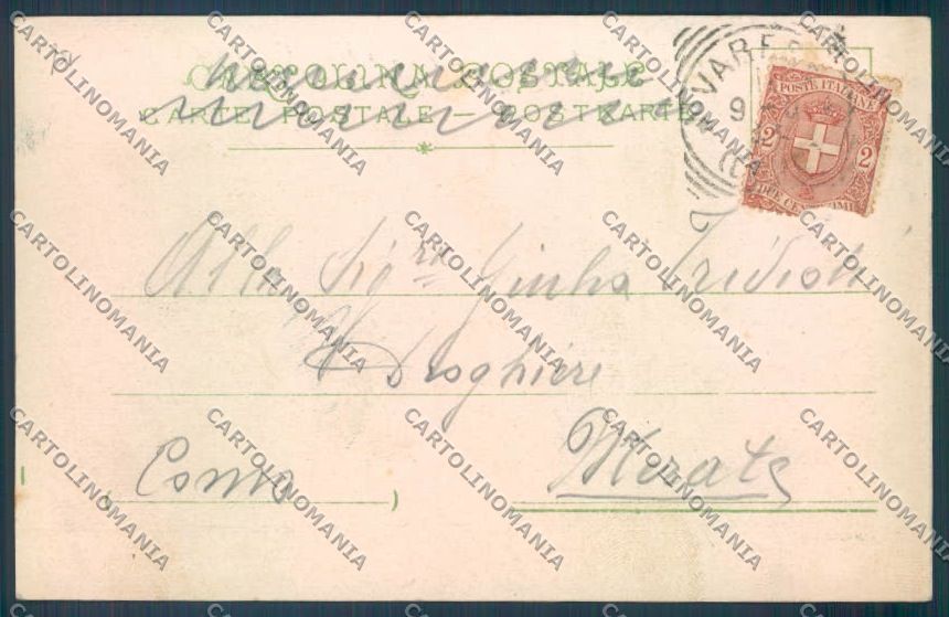 Varese Sacro Monte cartolina LQ6302 – retro