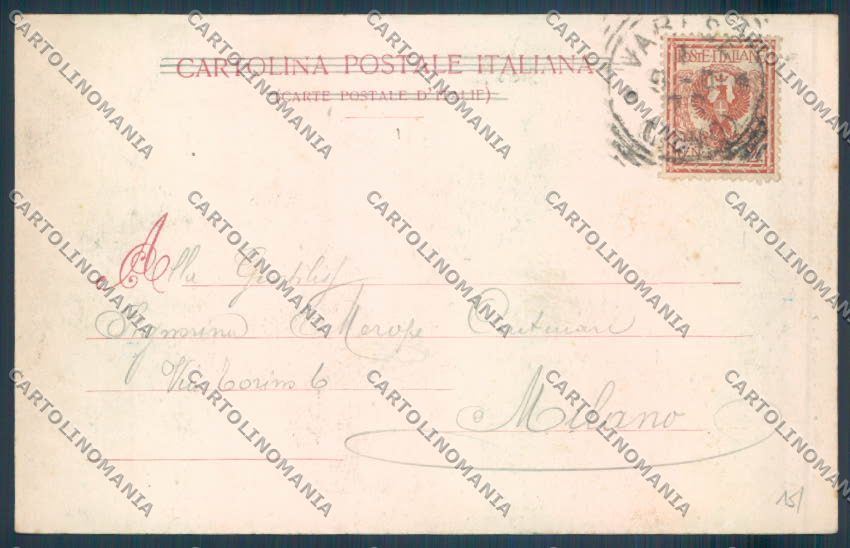 Varese Sacro Monte cartolina LQ6306 – retro