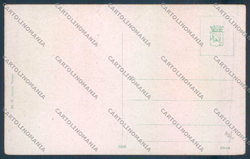 Varese Sacro Monte cartolina LQ6307 – retro