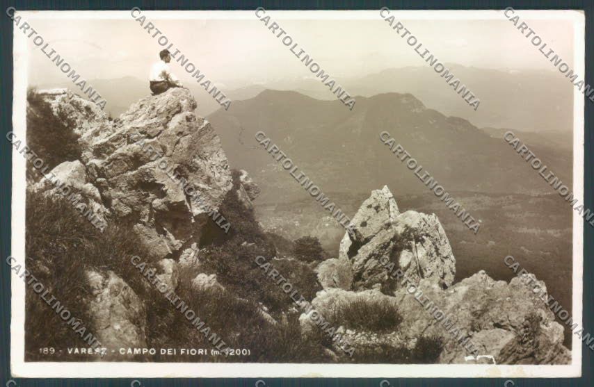Varese Campo dei Fiori Foto cartolina LQ6308 – fronte
