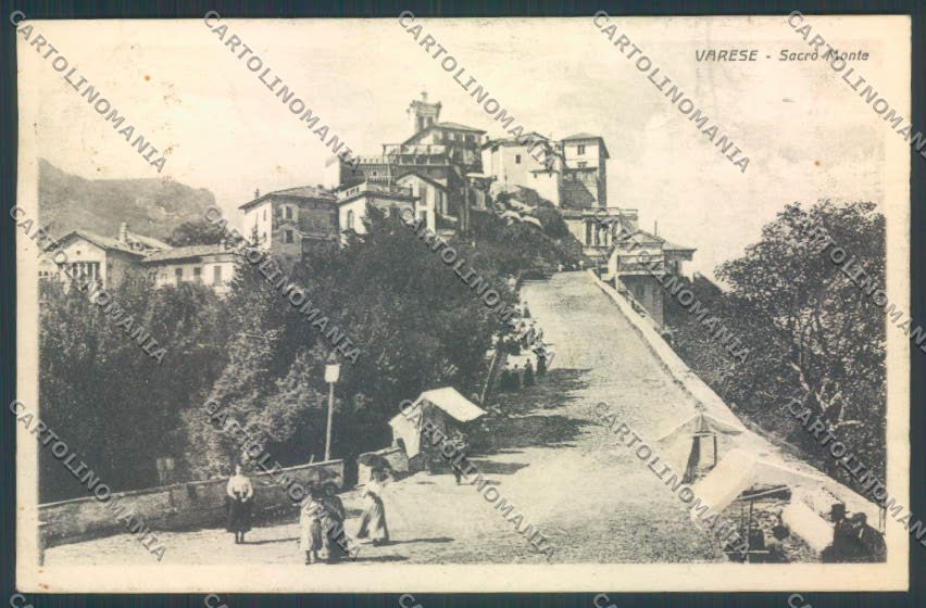 Varese Sacro Monte cartolina LQ6316 – fronte