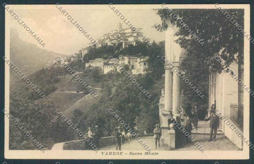 Varese Sacro Monte cartolina LQ6320 – fronte