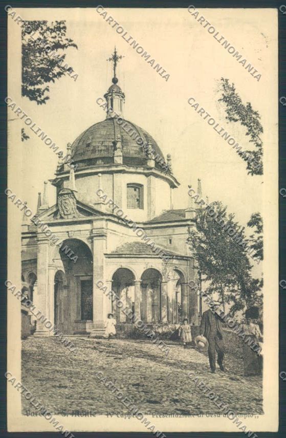 Varese Sacro Monte cartolina LQ6323 – fronte