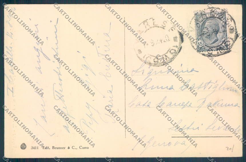 Varese Sacro Monte cartolina LQ6323 – retro