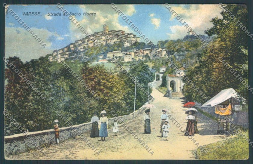 Varese Sacro Monte cartolina LQ6324 – fronte