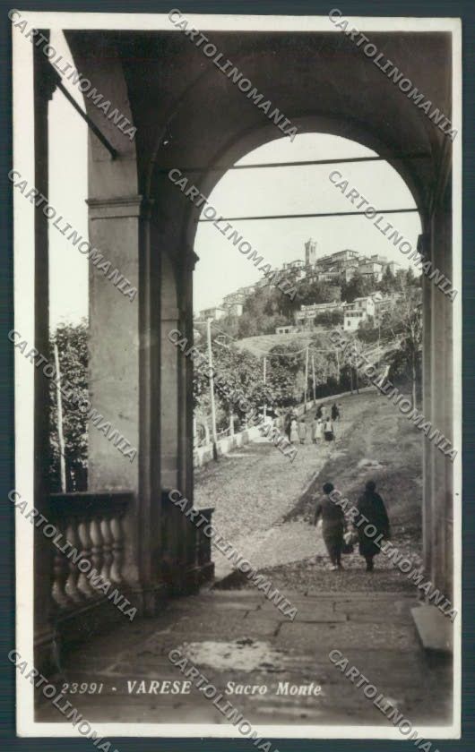Varese Sacro Monte Foto cartolina LQ6327 – fronte
