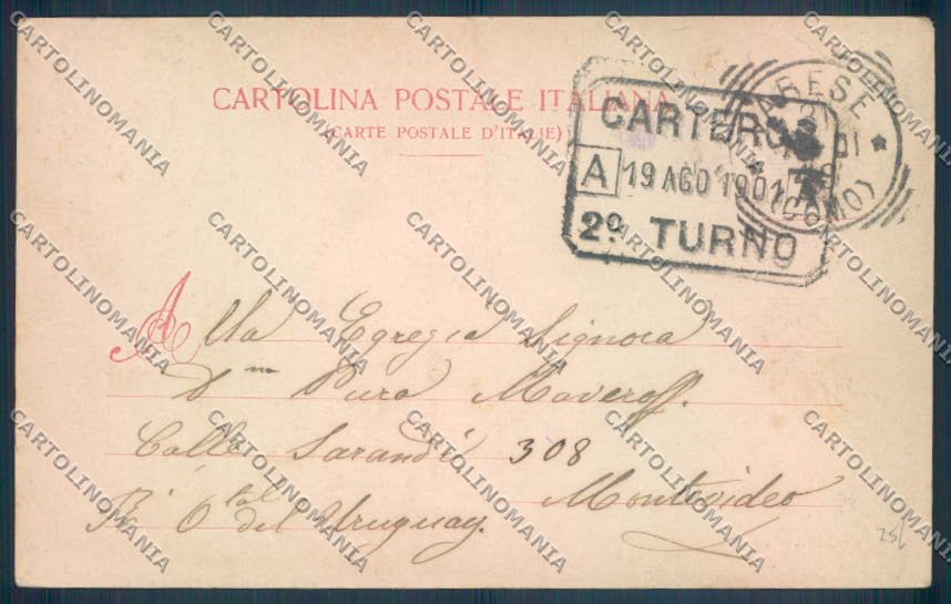 Varese Sacro Monte cartolina LQ6329 – retro
