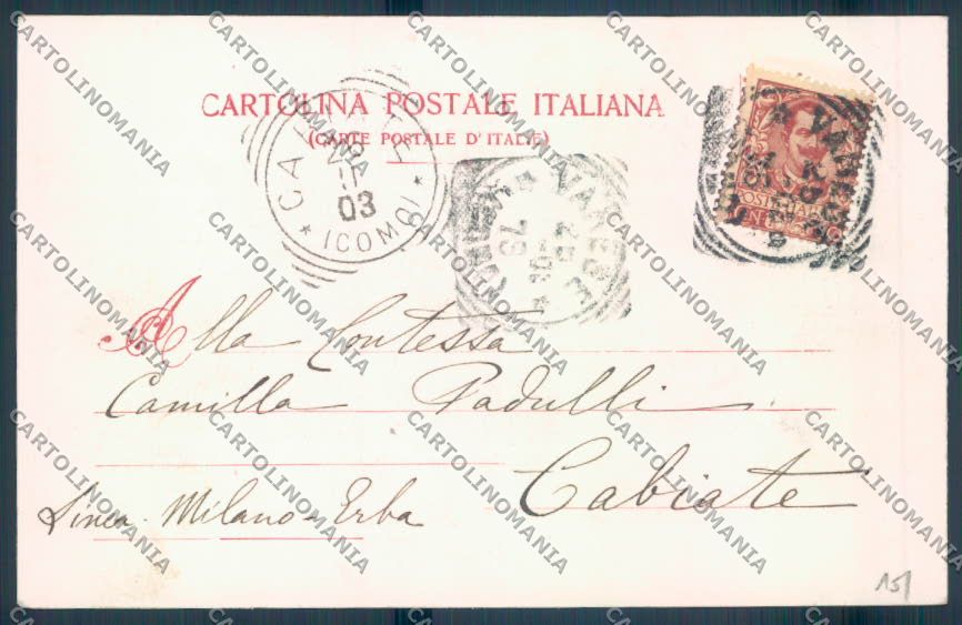 Varese Masnago cartolina LQ6342 – retro