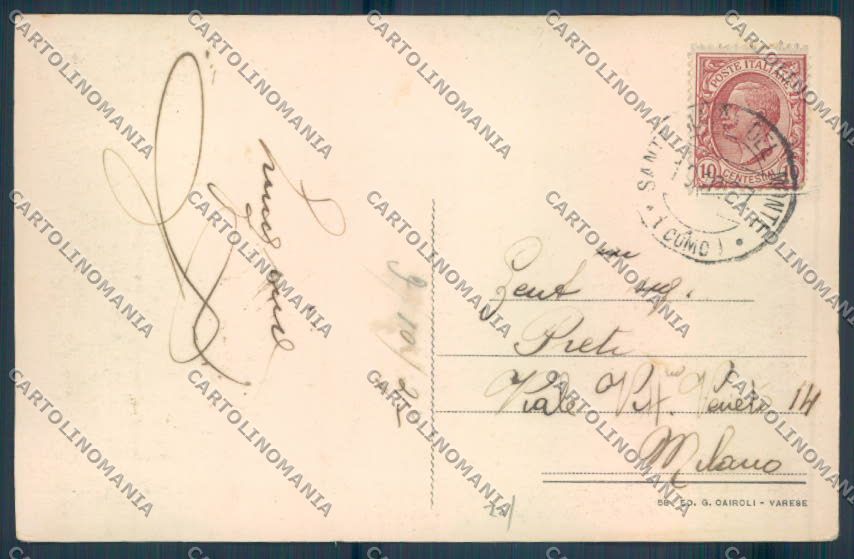 Varese Oronco cartolina LQ6346 – retro