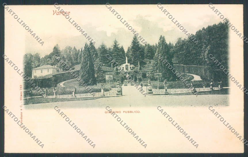Varese Giardini cartolina LQ6350 – fronte