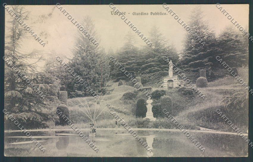 Varese Giardini cartolina LQ6361 – fronte